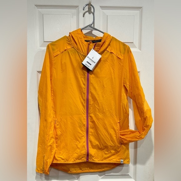 Smartwool Jackets & Blazers - Smartwool Women's Medium Merino Sport Ultralite Hoodie Jacket Yellow Orange NWT